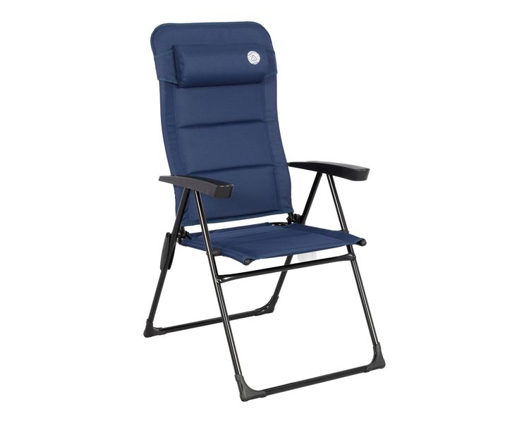 Campground High Back Recliner Camping Chair -120kg