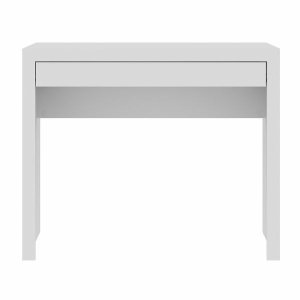 Linx Office Desk Single drawer White