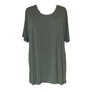 Plus Size Olive Green Bon Bon Top