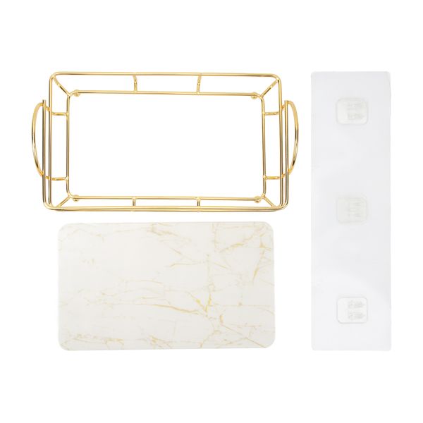 Countertop Cosmetic Storage Shelf Bathroom Bedroom Decor