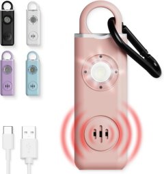 Personal Safety Alarm for Women - 130dB Loud Emergency Alarm Keychain