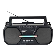 Telefunken THP-2535 Portable Bluetooth FM Radio - Solar Panel