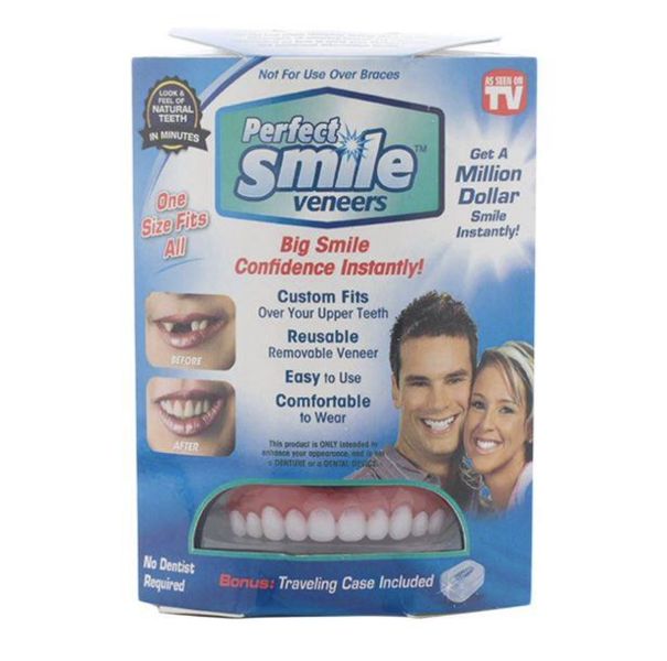 Perfect smile Cut-Able teeth veneers, suitable for top or bottom Cut &amp; Use