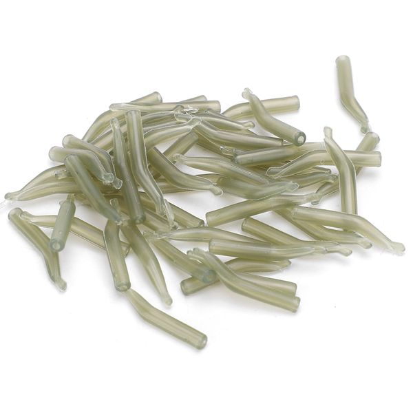 Carp Fishing Anti Tangle Sleeve 20mm PE 100 Pieces Light Green