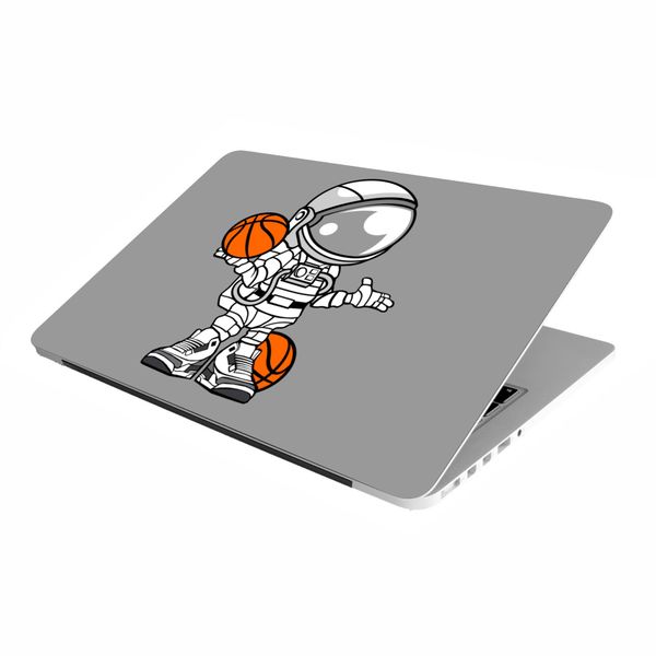 Laptop Skin/Sticker - Astronaut Basketball Player