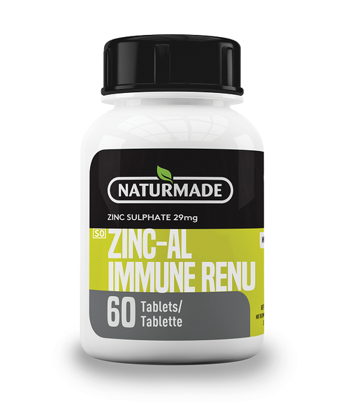 Naturmade ZincAL – Immune Renu 60's