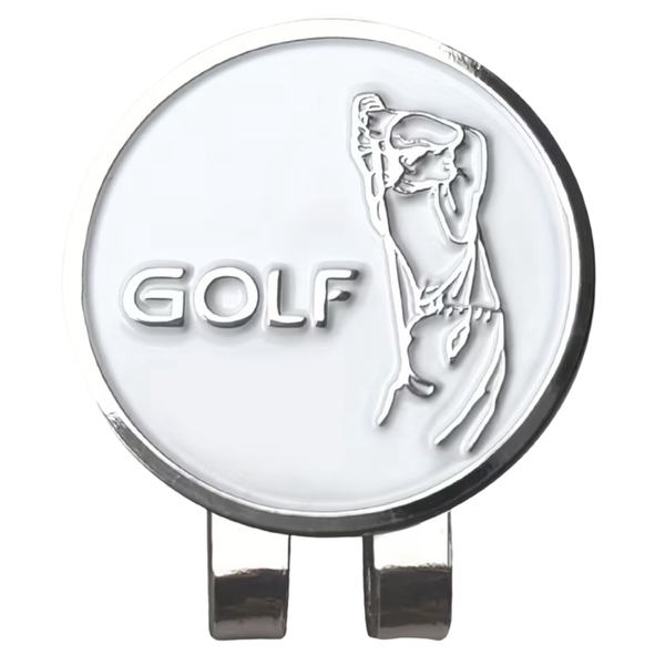 Golf Hat Clip &amp; Removable Ball Marker - Golf
