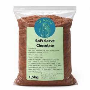 Soft Serve Powder Premix - Chocolate Flavour - 1,5kg makes 5L liquid mix