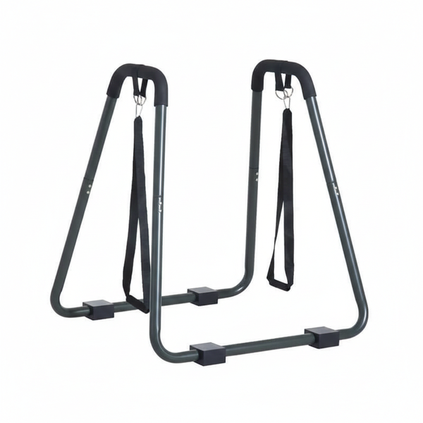 Flexi Muscles Dip Station Pull Up Parallel Bars with Slings for Home Gym