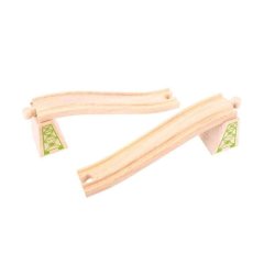 BigJigs Rail Ascender/Descender Wooden Train Set Expansion Pack