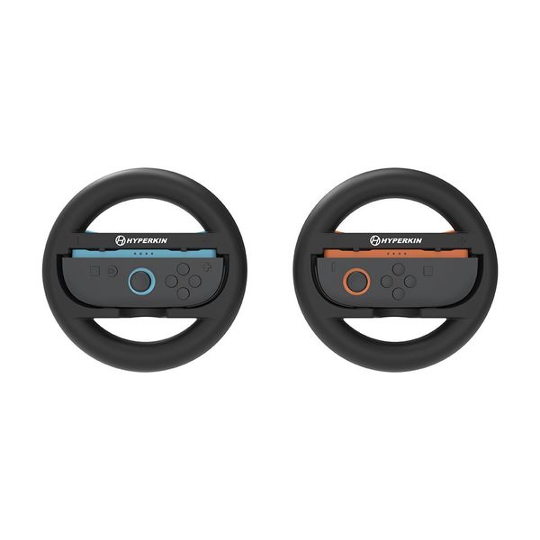 Hyperkin Racing Wheel Set Compatible with Nintendo Switch 2 Joy-Cons (2 Pack)