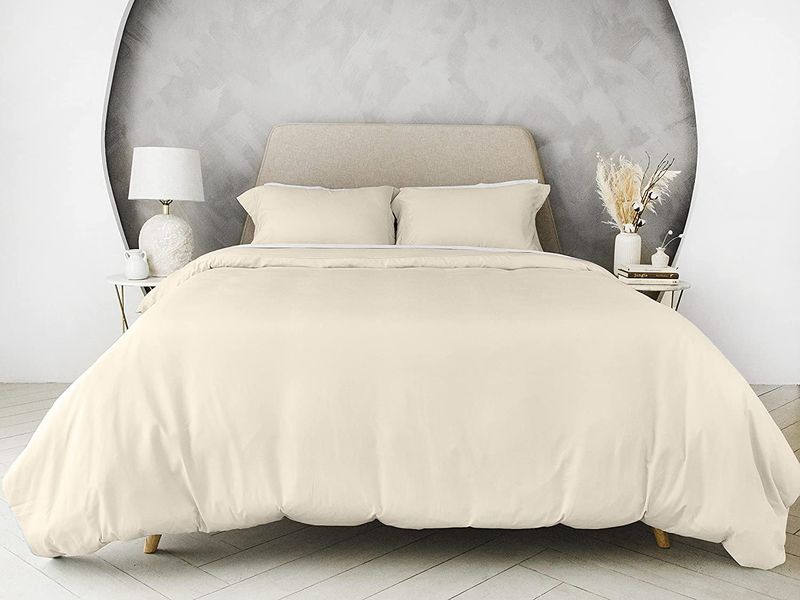 Wonder Towel Wrinkle Resistant Hotel Duvet Cover Set King XL Black