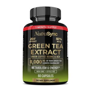 Green Tea Extract 20:1 with Green Coffee Beans &amp; ACV - 60 Capsules