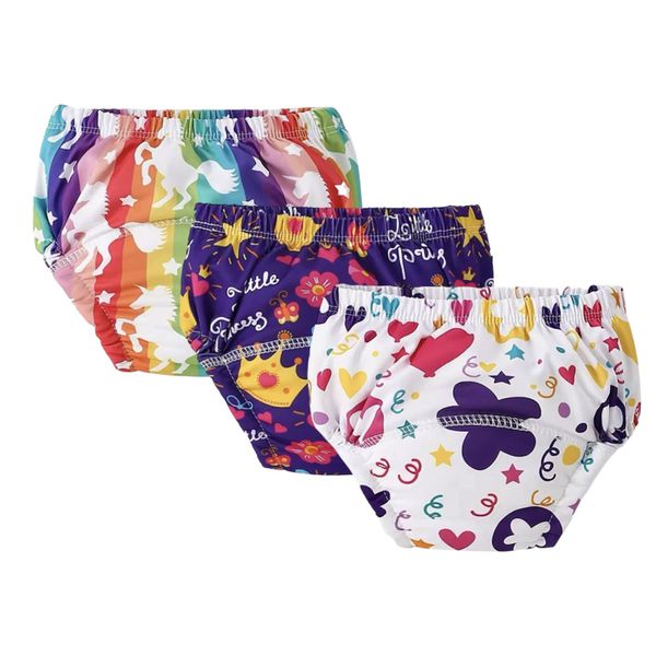 Toddler Training Pants 3 Pack Dark Purple