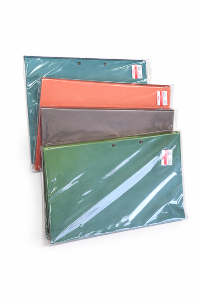 A4 Display Book with Clear Plastic Sleeves - Assorted Colors-5 x Folders