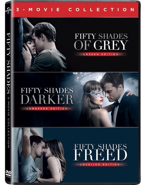 Fifty Shades Boxset - 3 Disc (DVD)