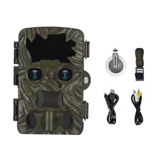 Dual Lens Wide Angle 4K 20MP Night Vision Wildlife Camera Hunting Camera