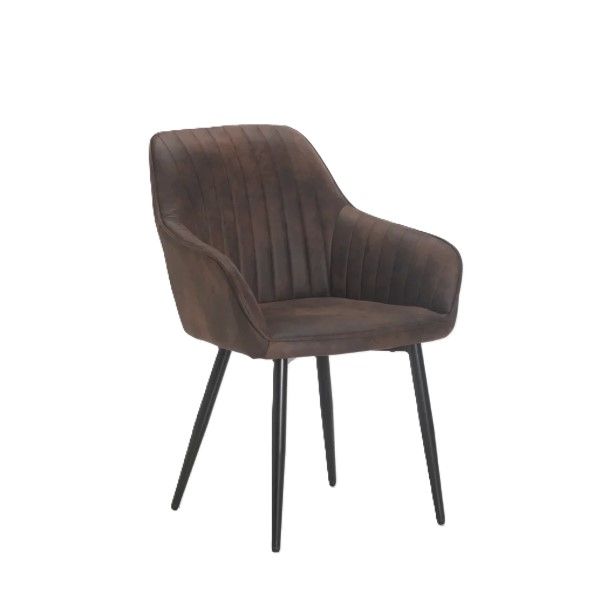 FABRIC DINING CHAIR POLYSTER (Assembly Required)