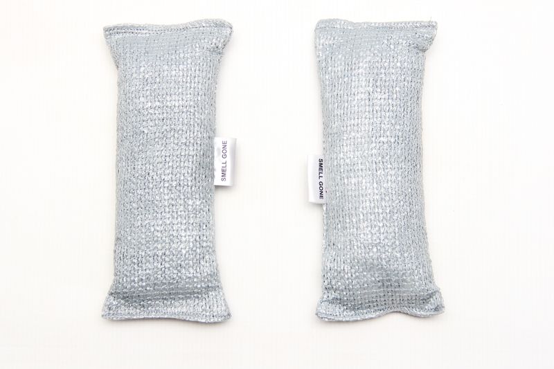 Smell Gone Running/Gym Shoe &amp; Tog Bags Smell free 2x100g Coconut Charcoal