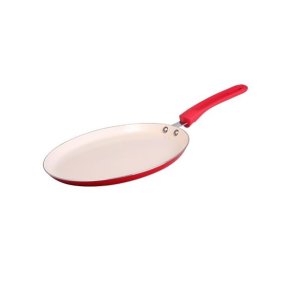 Blaumann 24cm Ceramic Coating Pancake Pan Red