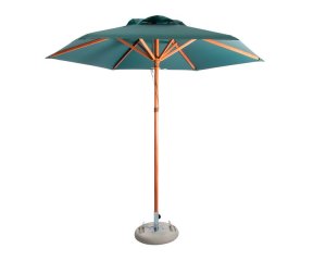 Cape Umbrellas - 2.5m Classic Line Tokai Umbrella - Dark Green