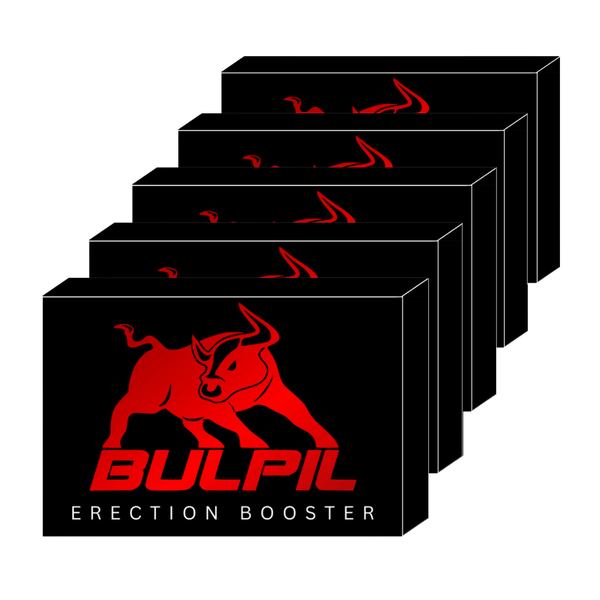 BulPil Erection Booster 2's Five Packs - 10 Capsules