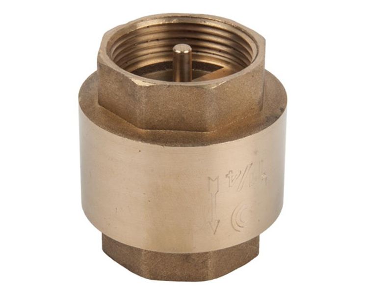 Torrenti Spring Loaded Brass Check Valve - 65mm