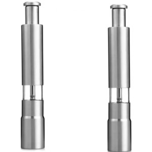 Set Of 2 Mini Salt &amp; Pepper Grinders