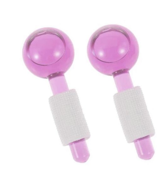 Beauty Crystal Ball Facial - Ice Globes - Eyes and Face - Blue - 2 Pack