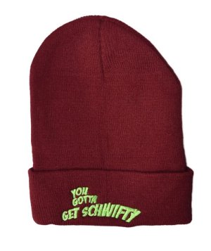 Rick &amp; Morty Get Schwifty Winter Warm Knitted Skullies Beanies Knit Caps