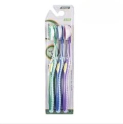 Everyday Adult Toothbrush 3-Pack - Bright Assorted Colours