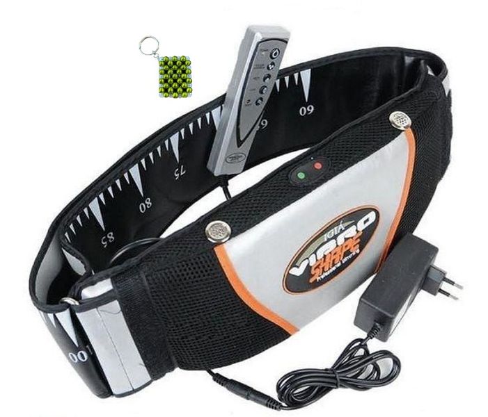 Remote Controlled Vibro Shape Tummy Sliming Belt &amp; Bonus Key Holder