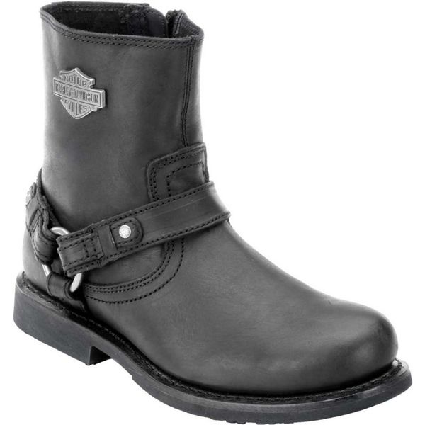 Scout 7-Inch Leather Boots - Black
