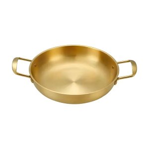 IYEN 27cm Multi-Pan with Gold Stainless Steel Finish