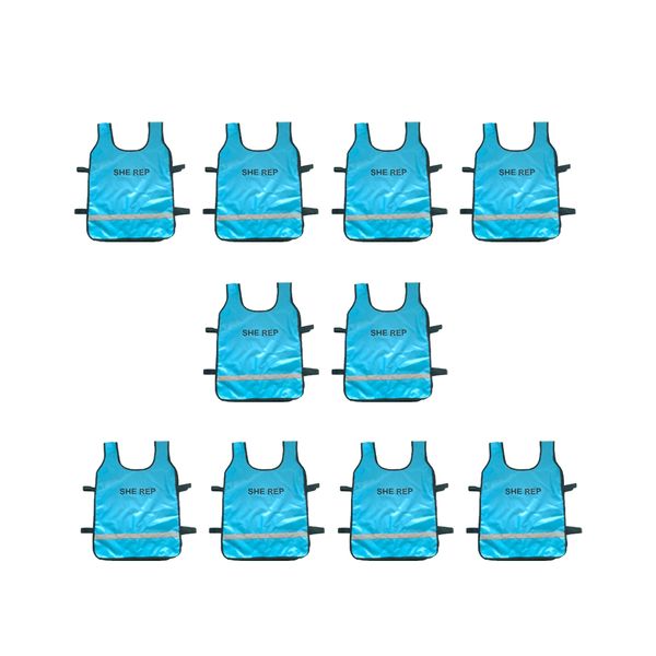 10 Pack - SHE REP Safety Vest