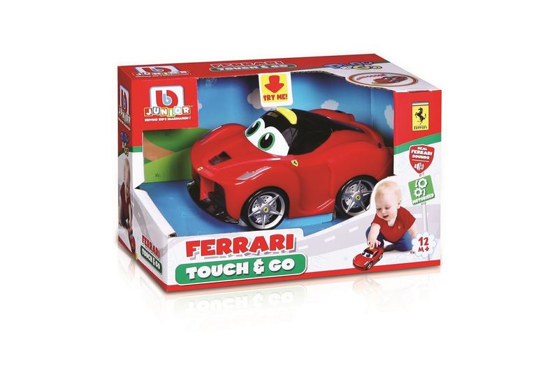 BB Junior Touch &amp; Go - Ferrari LaFerrari - 13cm Long