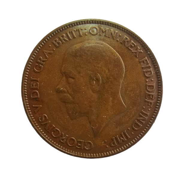 1928 United Kingdom 1 Penny King George V