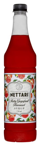 Nettari Ruby Grapefruit Flavoured Syrup 750ml