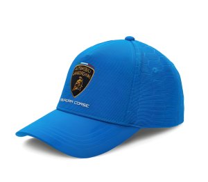 Lamborghini Travel Cap Turquoise Blue