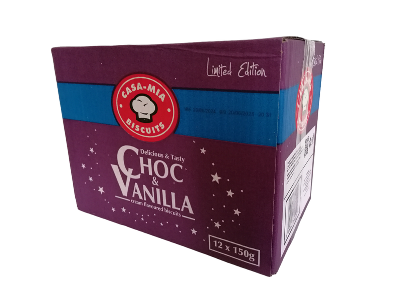 Casa Mia Choc &amp; Vanilla 150g x 12