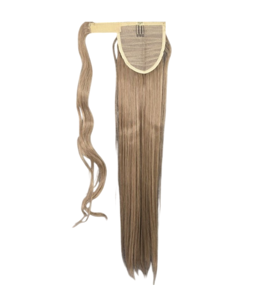 Self-Fastening Wrap Straight Ponytail 55cm