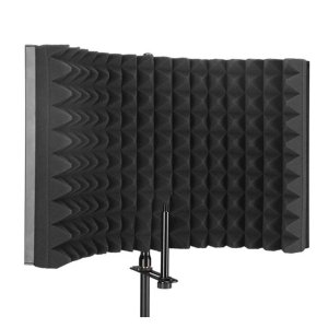 Lane IS-02 Acoustic Microphone Isolation Shield (Black)