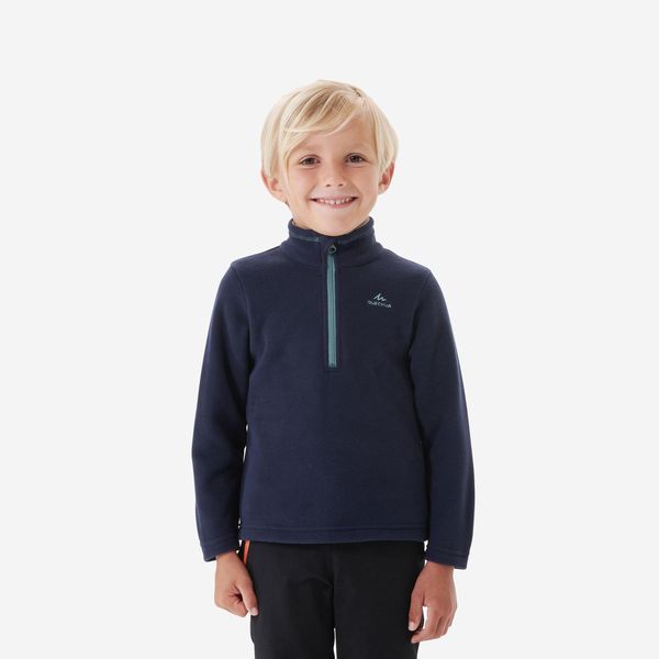 Quechua Hiking Fleece MH100 Children 2-6 years - Navy Blue