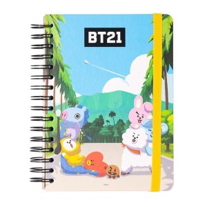 BT21 - Cover Lined A5 Notebook
