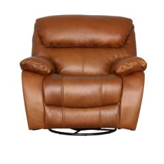 Kuta 1 Seater Leather Recliner Chair - Non Rocker