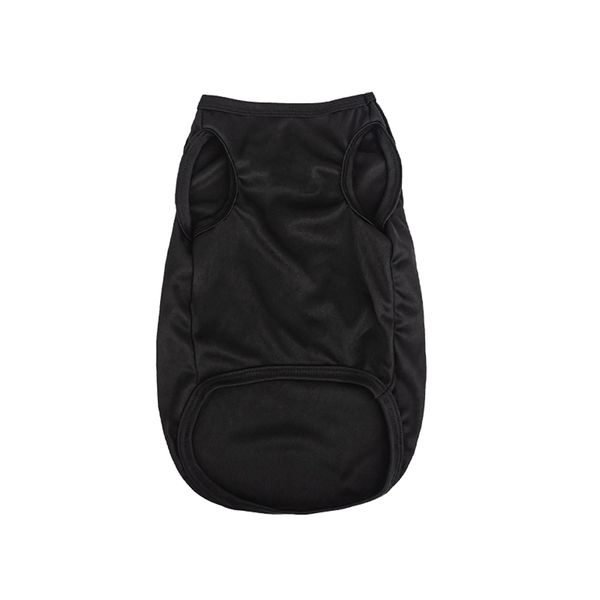 Sleeveless Breathable Pet Vest for Small and Medium Dogs - Black, Size M