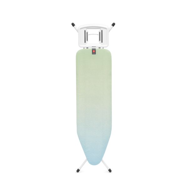 Brabantia - Ironing Board B, 124x38cm, Solid Steam Rest - White Attachment