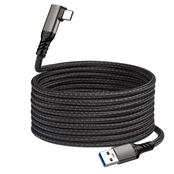 5M VR Headset Link Cable for Oculus Quest 1/2 Phone USB 3.1 Fast Charger 3A