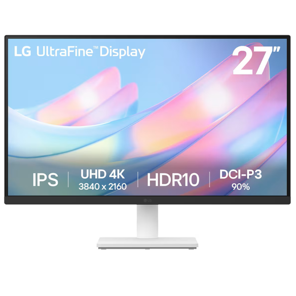 LG UltraFine 27" 4K UHD IPS Monitor - White