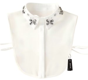 IPSTYLE Fashion Chiffon Fake Collar with Sweaters Fake Collar